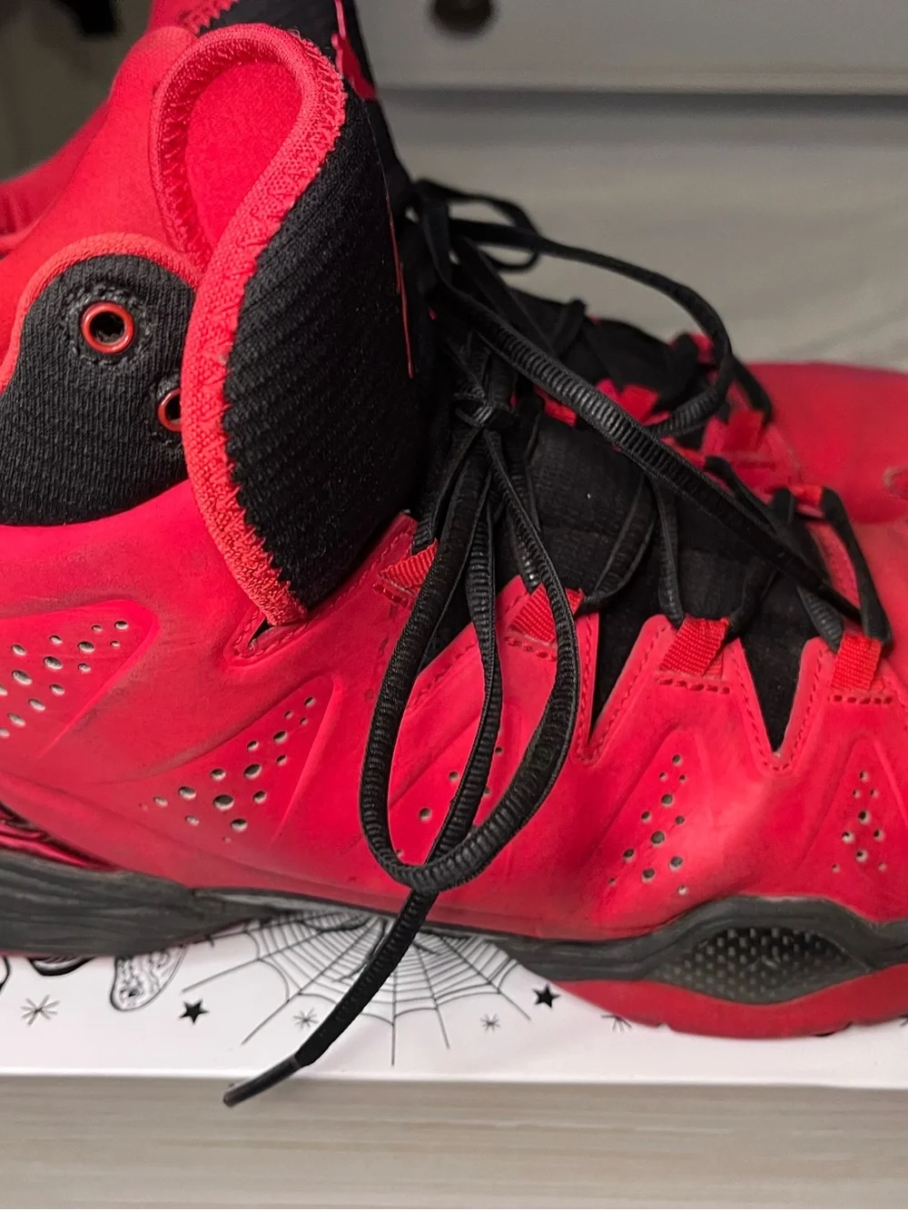 Jordan Air Jordan Melo M10 Men's Basketball Sneakers Fire Red/Black